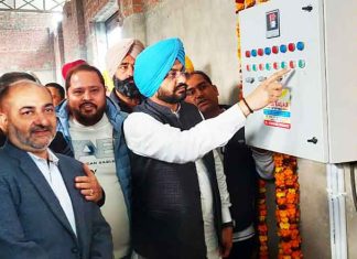 Tarunpreet Singh Sond inaugurates pilot project 3