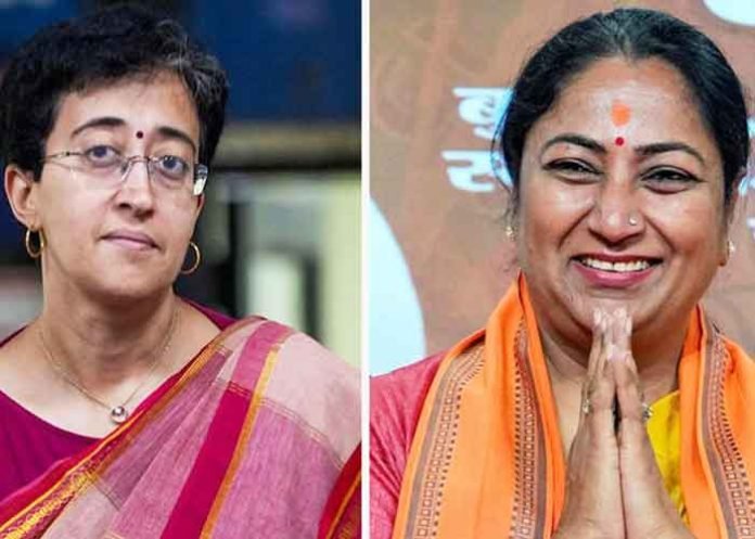 Atishi and Rekha Gupta