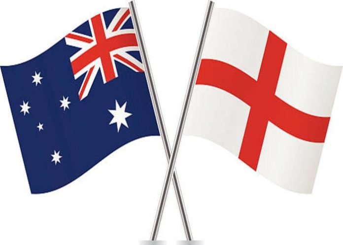 Australia-england-flags