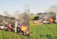 IAF aircraft crashes