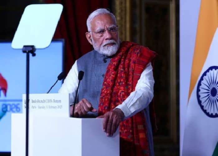 PM Modi Invites Global Investment at India-France CEO Forum