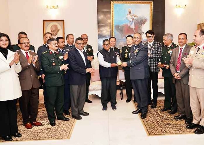 Study Team Calls on Punjab Guv Kataria