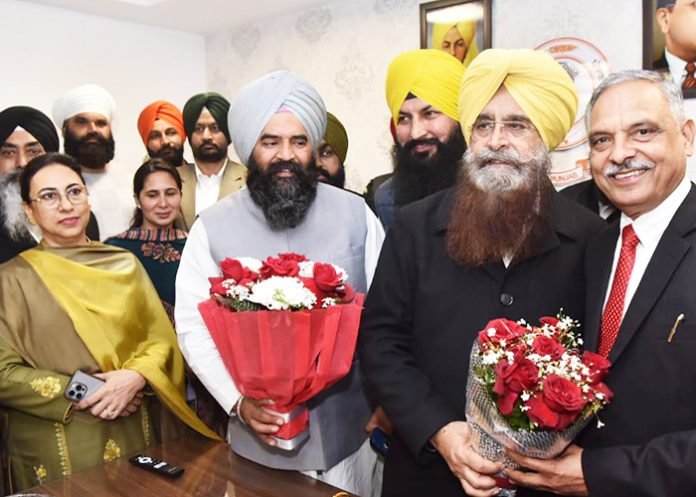 Sukhwinder Sukhi Assumes Charge