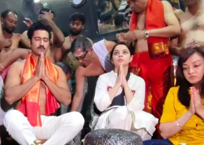 Vicky Kaushal at Chhatrapati Sambhaji Maharaj