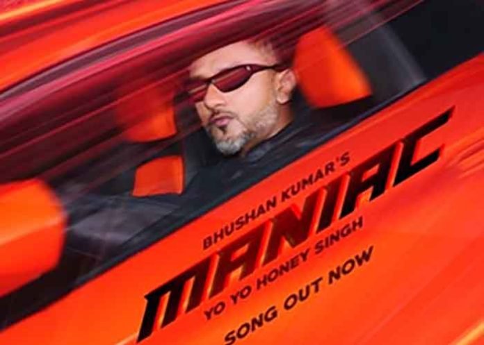 Yo Yo Honey Singh new track Maniac