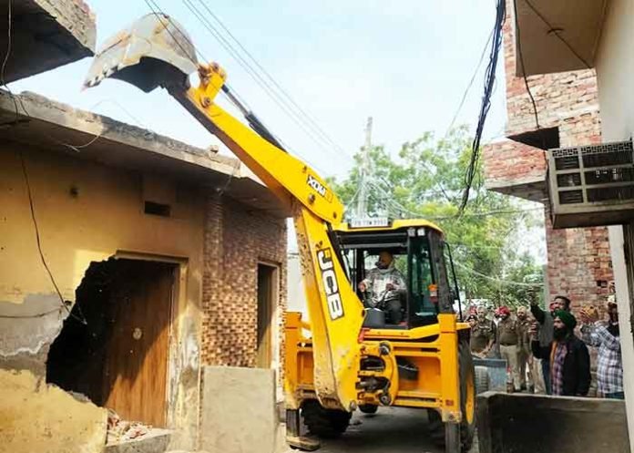 Illegal Structure Demolished