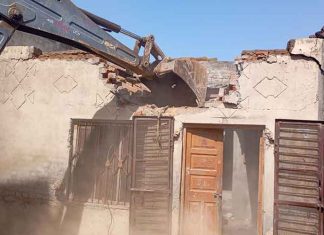 Jalandhar Police Razes Unauthorised Structures Built