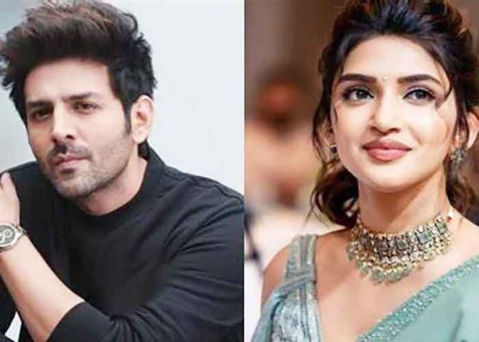 Kartik Aaryan and Sreeleela