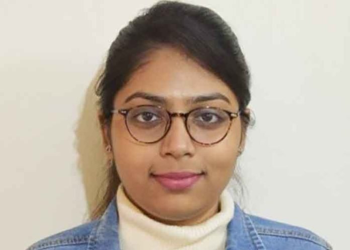 PAU Student Sanhita Chowdhury