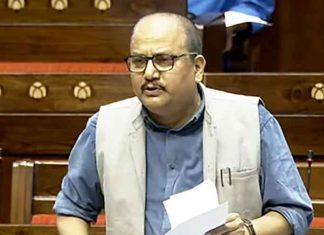 RJD MP Manoj Jha in RS