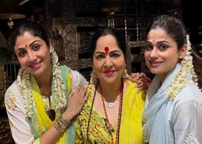 Shilpa-Shetty-shamita-shetty-and-their-mother