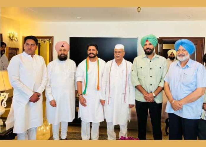 Dalvir Goldy rejoins Congress - Bhupesh Baghel - Warring - Bajwa