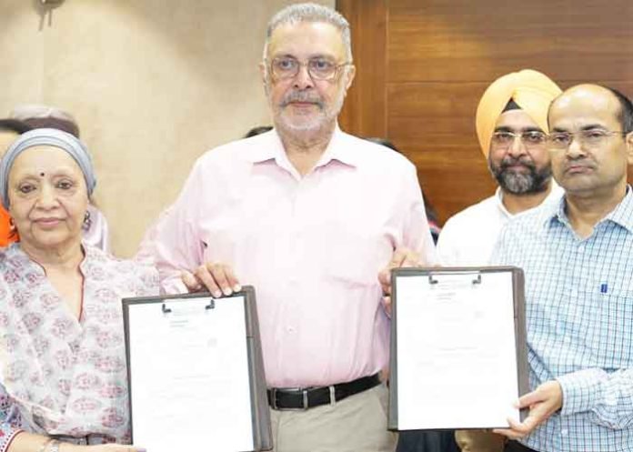 Dr Balbir Singh Punjab Govt signed MoU