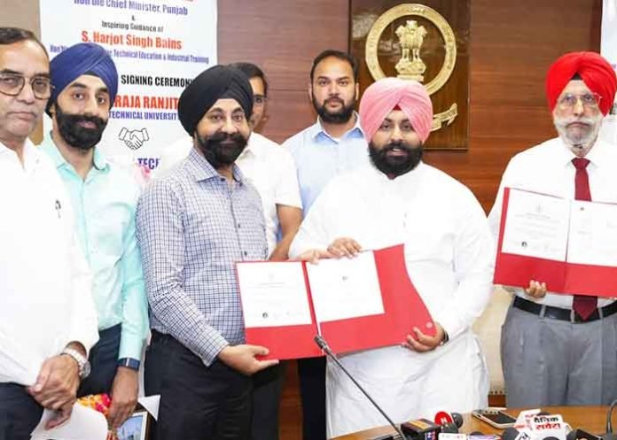 Harjot Bains Unveils Pioneering B.Tech Program