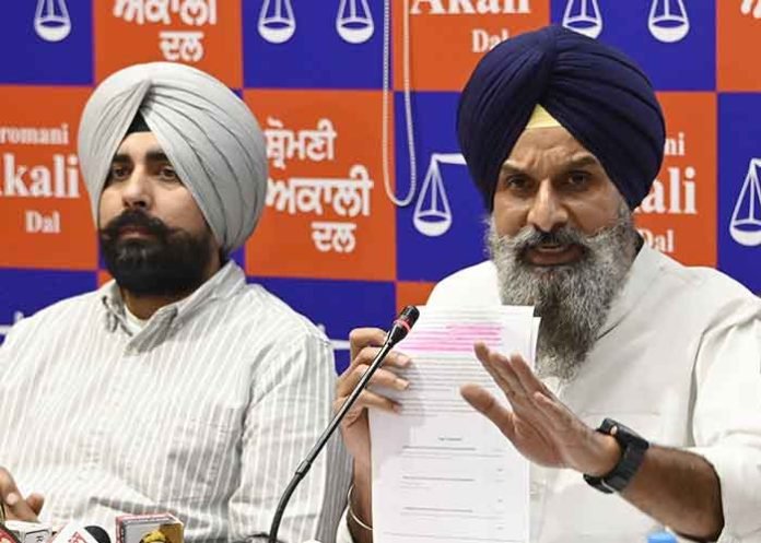 Majithia on Akali Dal Members