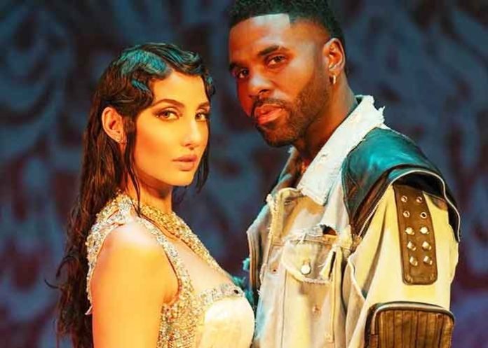 Nora Fatehi with Jason Derulo 3