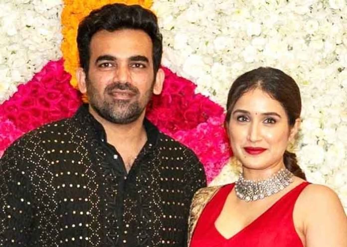 Sagarika Ghatge and Zaheer Khan
