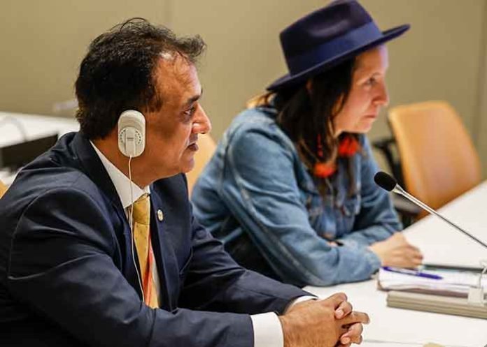Shammi Rana at UN Headquarters