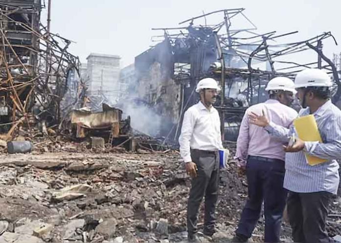 Firecracker factory explosion in Saharanpur Deoband