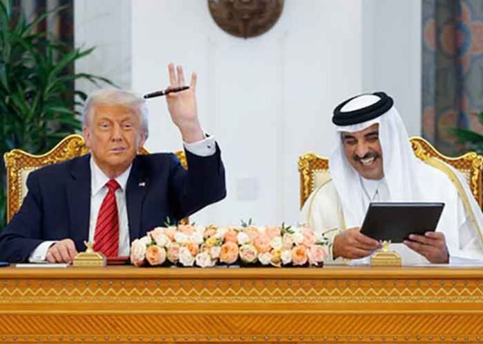 Amir-Sheikh-Tamim-Donald-Trump