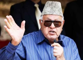 Farooq Abdullah leads NC’s statehood restoration protest in Delhi Farooq Abdullah Former CM 1