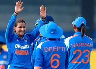 Indian Womens Cricket Team Sneh Rana Wins