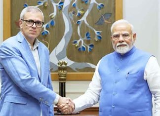 Omar meets PM Modi in Delhi, presses for early restoration of J&K statehood Omar Abdullah meets PM Modi