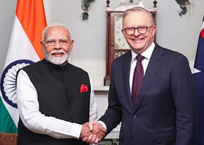 PM Modi meet Anthony Albanese