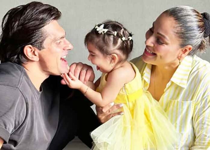 Bipasha Basu daughter Devi and Karan Singh Grover