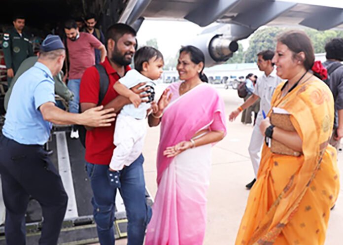 IAF back Indians from Israel under Operation Sindhu