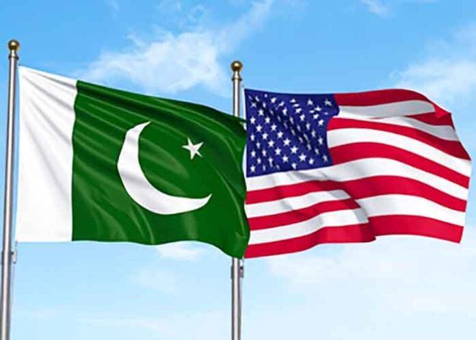 Pakistan US Flags