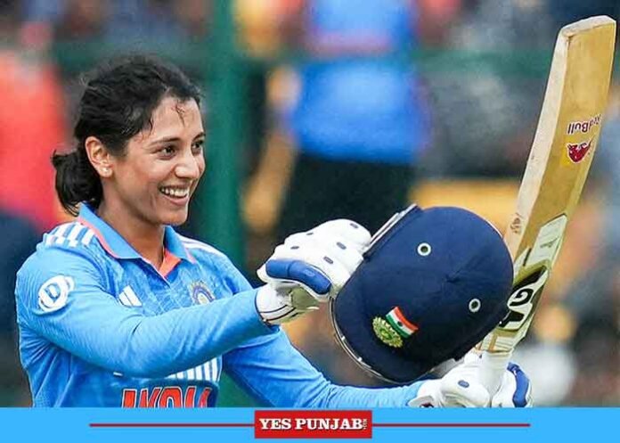 Smriti Mandhana Indian Cricketer 2