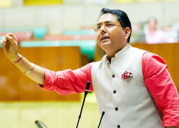 Aman Arora in Punjab Assembly