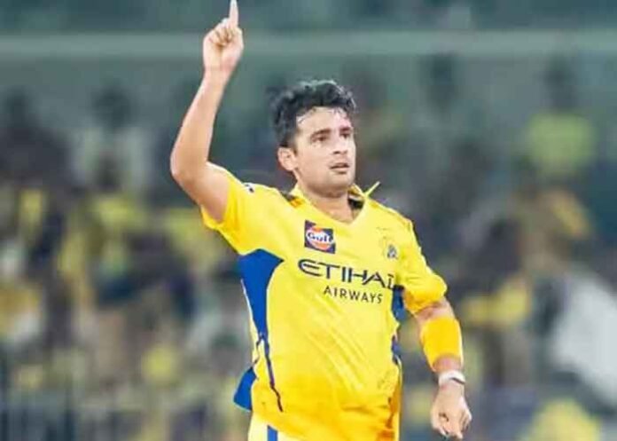 Anshul Kamboj CSK Cricketer