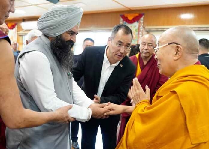 Deputy Speaker Rouri meet Dalai Lama