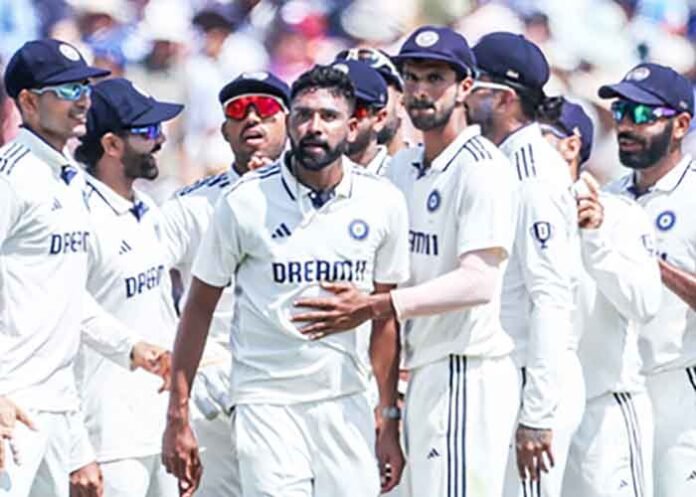 Indian Test Cricket Team 2025