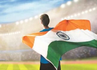 Khelo Bharat India Niti Sports Games Flag