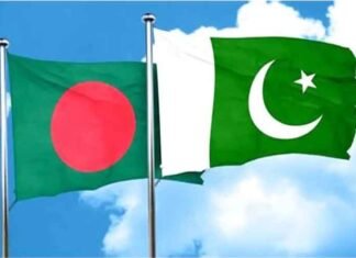 Pakistan’s failure to address 1971 ‘genocide’ casts shadow on ties with Bangaldesh Pakistan Bangladesh Flags