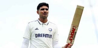 Shubman Gill Century Celebration