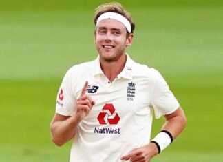 Stuart Broad England Pacer