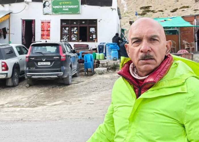 Alok Bhandari of Tricity Conquers Leh