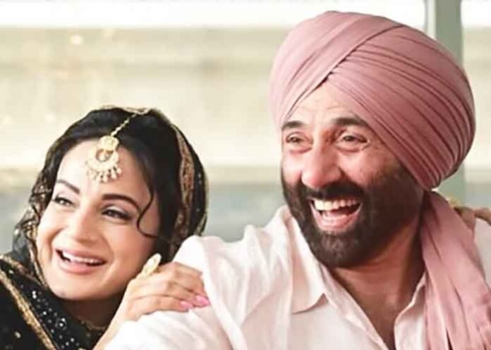 Ameesha Patel and Sunny Deol Gadar 2