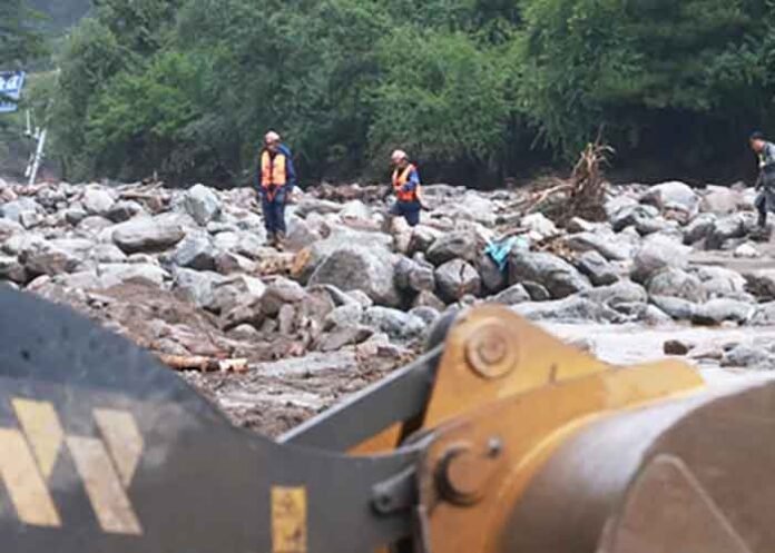 Death toll in mountain torrents in North Western China