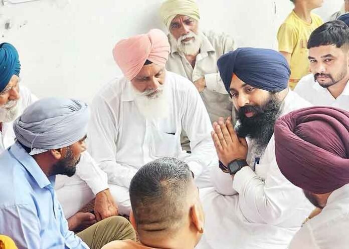 Harjot Singh Bains Expresses Condolences