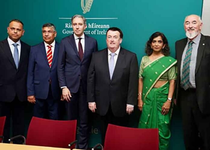 Ireland Deputy PM Simon Harris meets Indian community