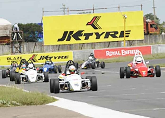 JK Tyre racing