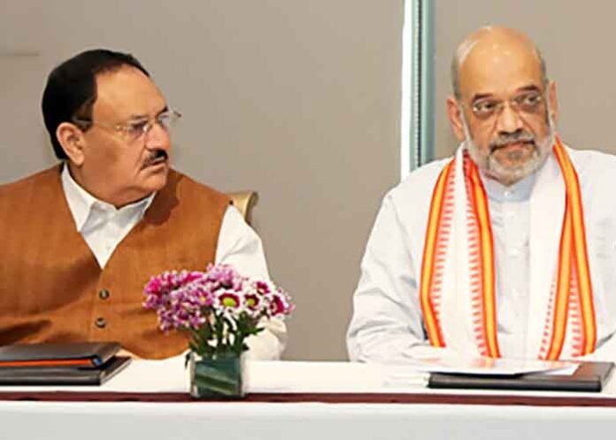 JP Nadda Amit Shah