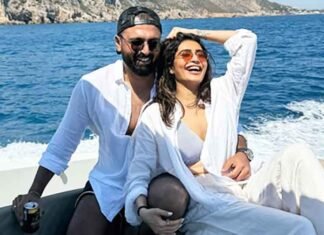 Karishma Tanna and Her Husband Varun Bangera Welcome Baby Boy on Guru Purnima Karishma Tanna with husband Varun Bangera