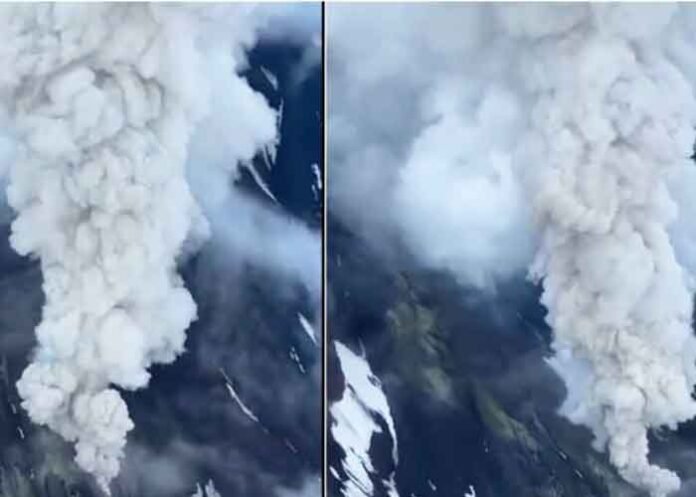Krasheninnikov Volcano erupts on Russia