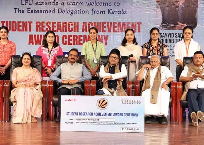LPU Honours Young Researchers